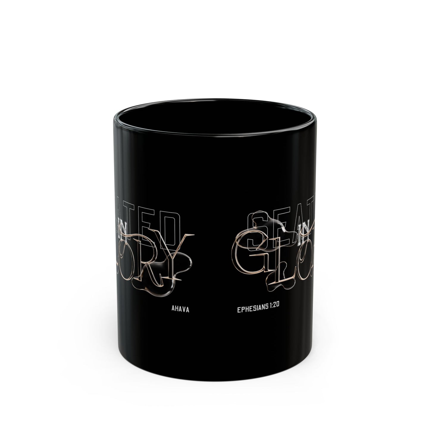 Seated in Glory Mug