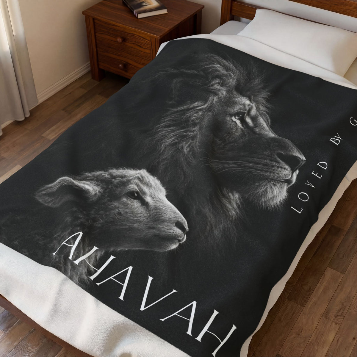 Ahava: The Lion and the Lamb Prayer Blanket