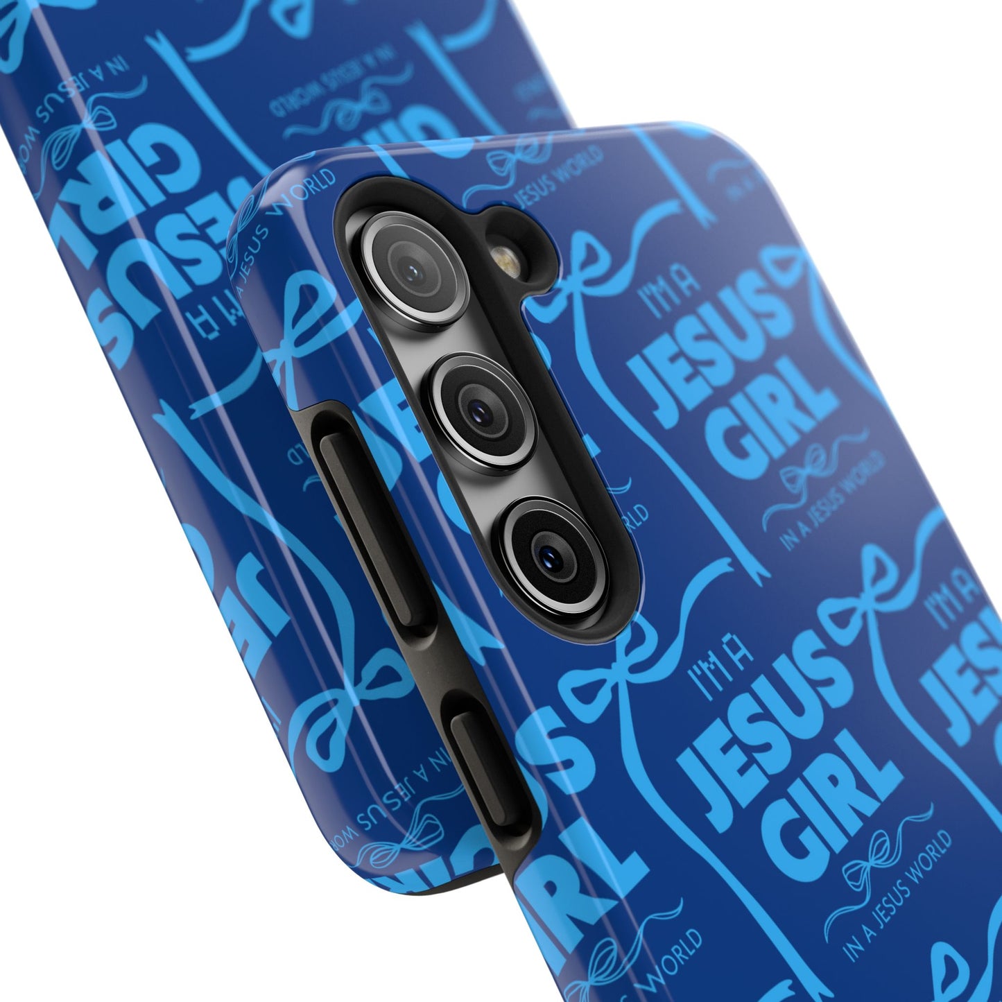 I'm a Jesus Girl Phone Case - Blue