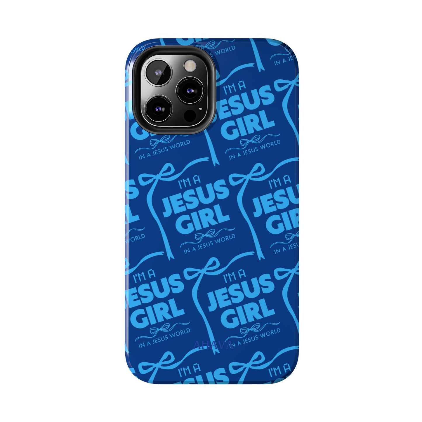 I'm a Jesus Girl Phone Case - Blue