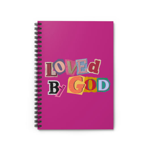 "Loved by God" Pink Notebook