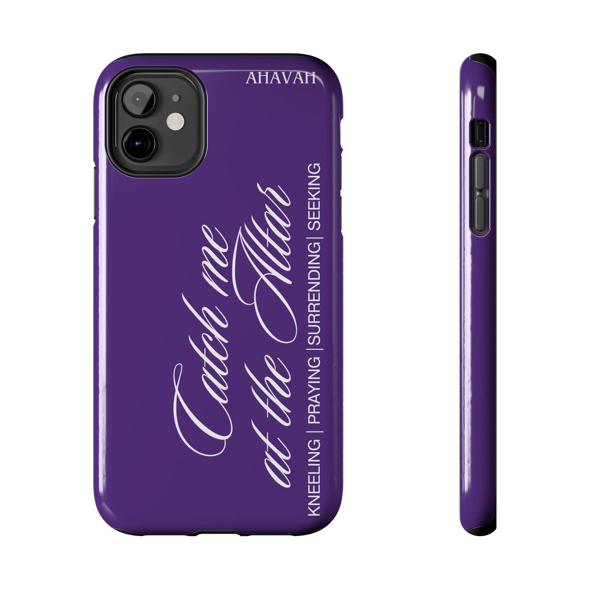 Catch Me at the Altar Phone Case | Royal Violet