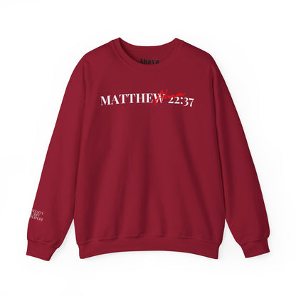 Lover of Christ Sweatshirt | Matthew 22:37