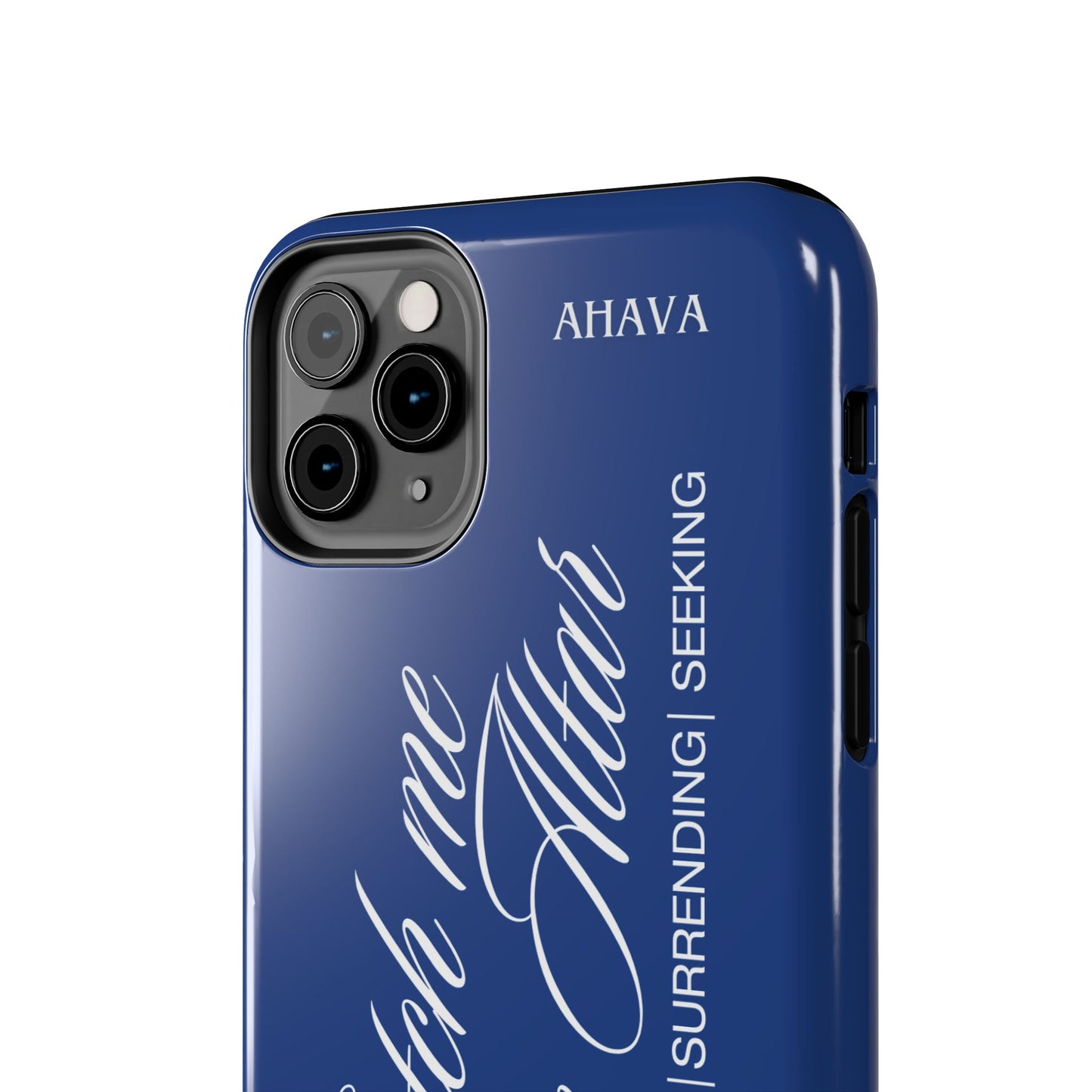 "Catch Me at the Altar" Blue Phone Case