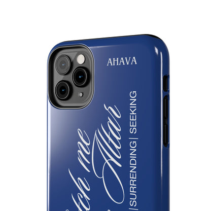 "Catch Me at the Altar" Blue Phone Case