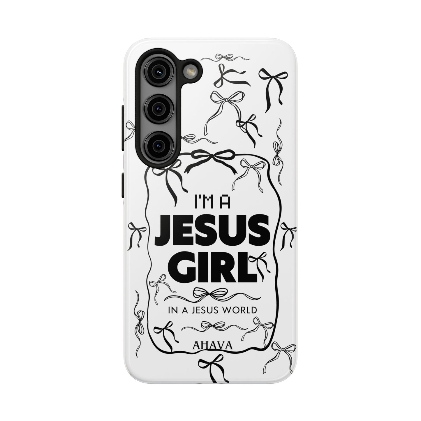 I'm a Jesus Girl  Case - black