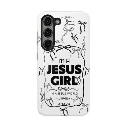 I'm a Jesus Girl  Case - black