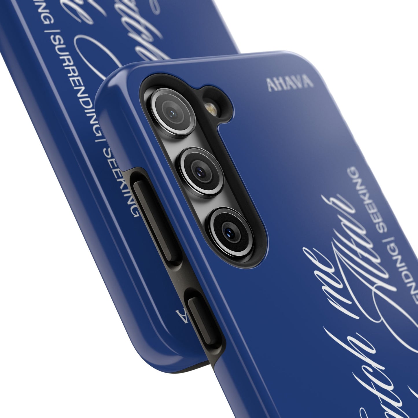 "Catch Me at the Altar" Blue Phone Case