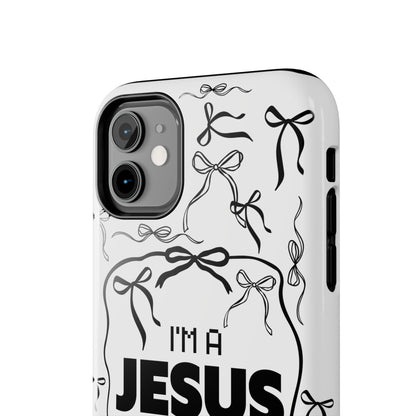 I'm a Jesus Girl  Case - black