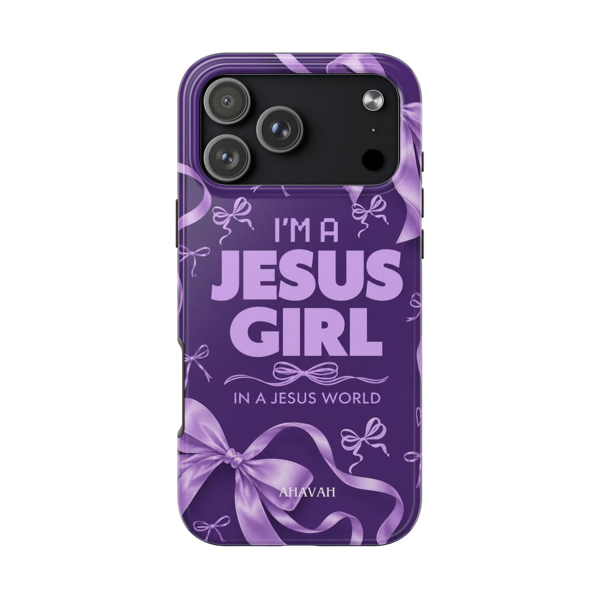 I'm a Jesus Girl Phone Case - Purple