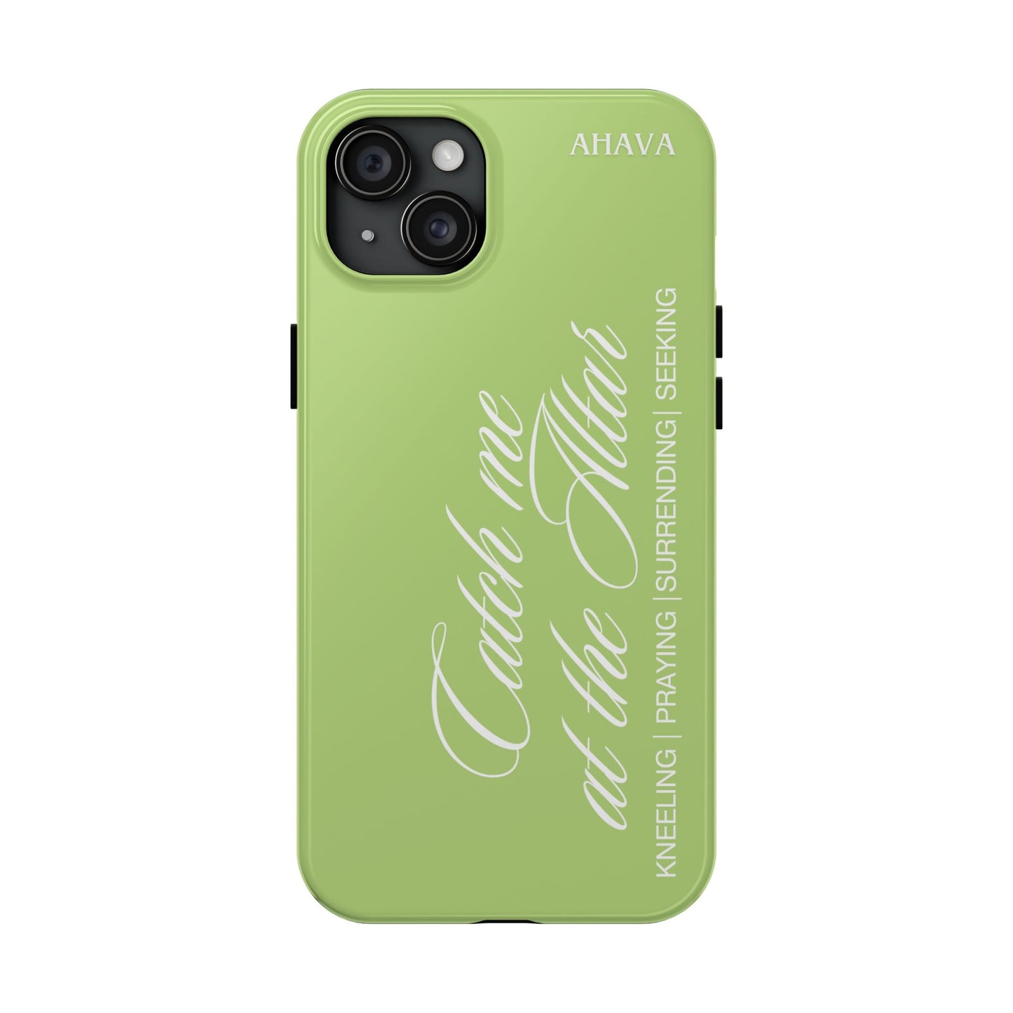 "Catch Me at the Altar" Matcha Tea Phone Case