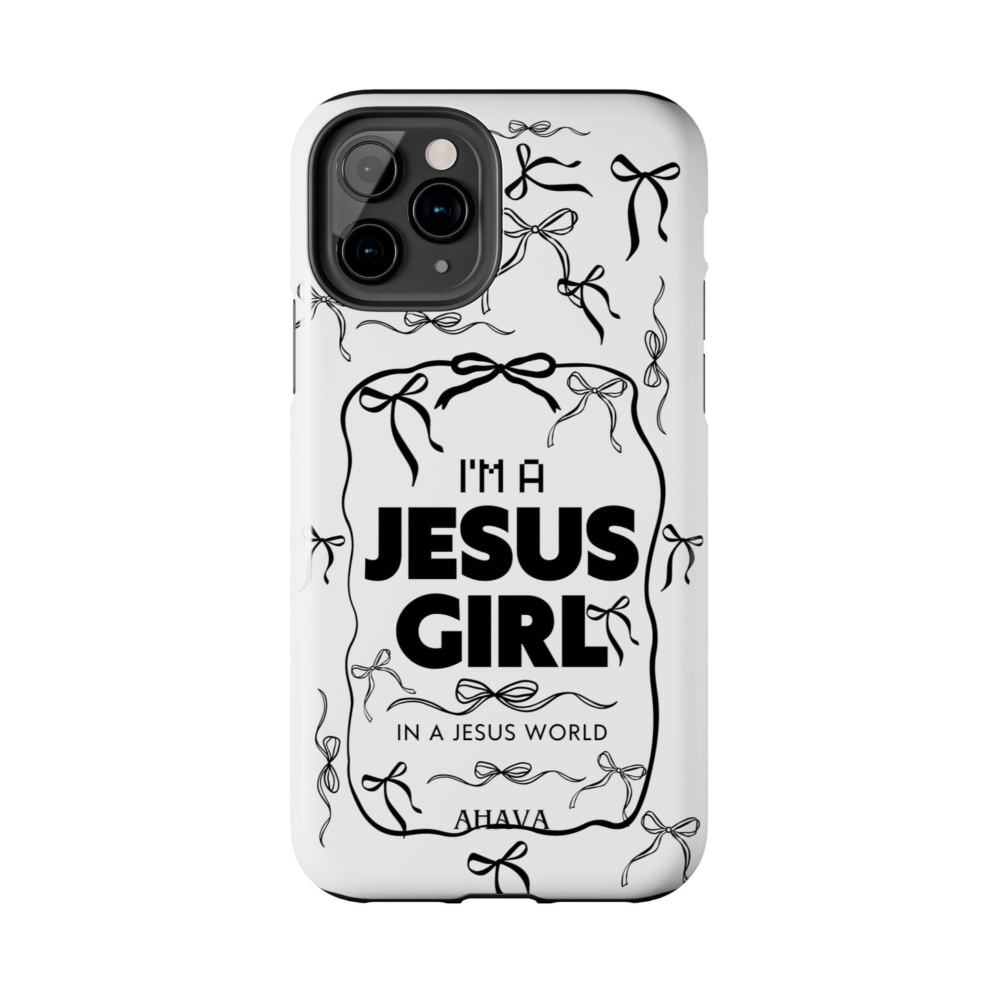 I'm a Jesus Girl  Case - black