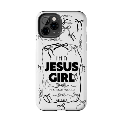 I'm a Jesus Girl  Case - black