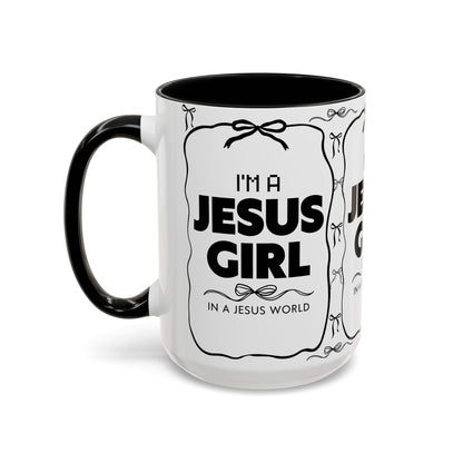 I'm a Jesus Girl Mug - Black