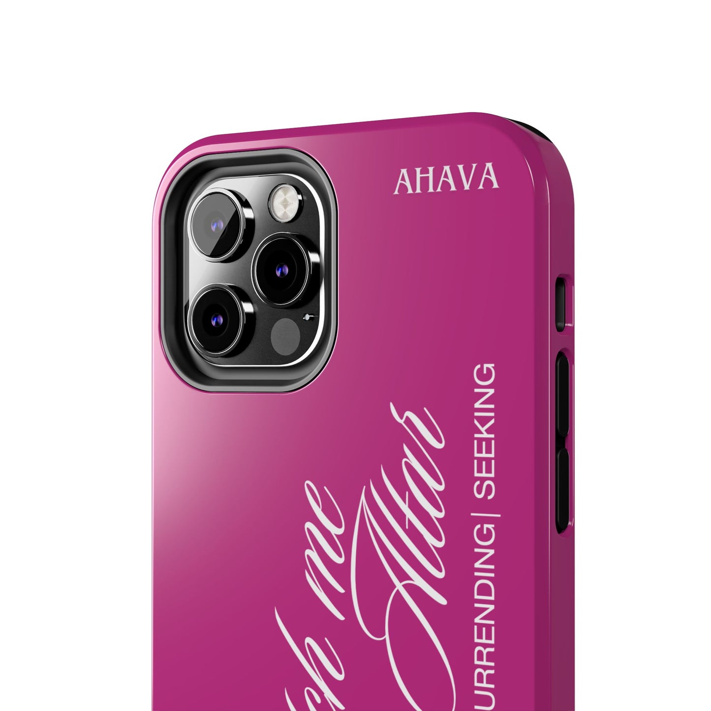 "Catch Me at the Altar" Pink Phone Case