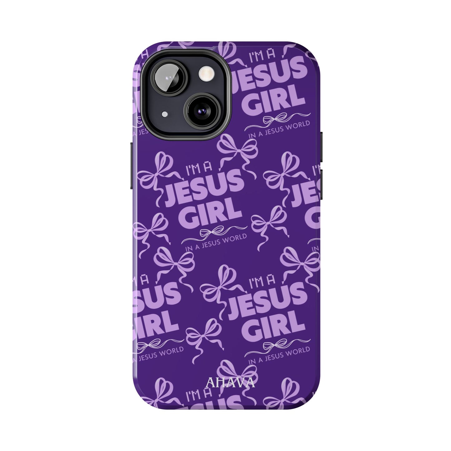 I'm a Jesus Girl Phone Case - Purple