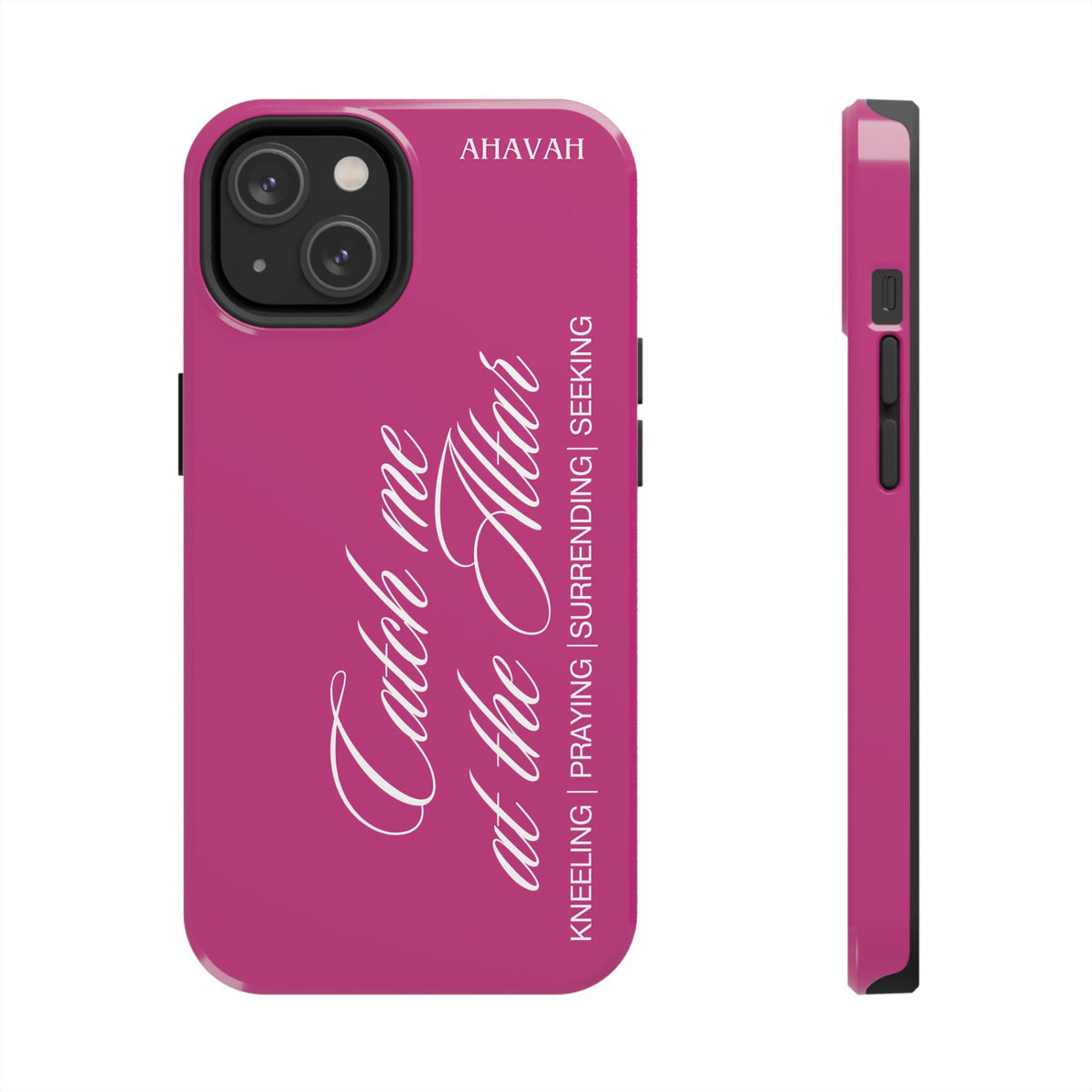Catch Me at the Altar Phone Case - 	Berry Rose