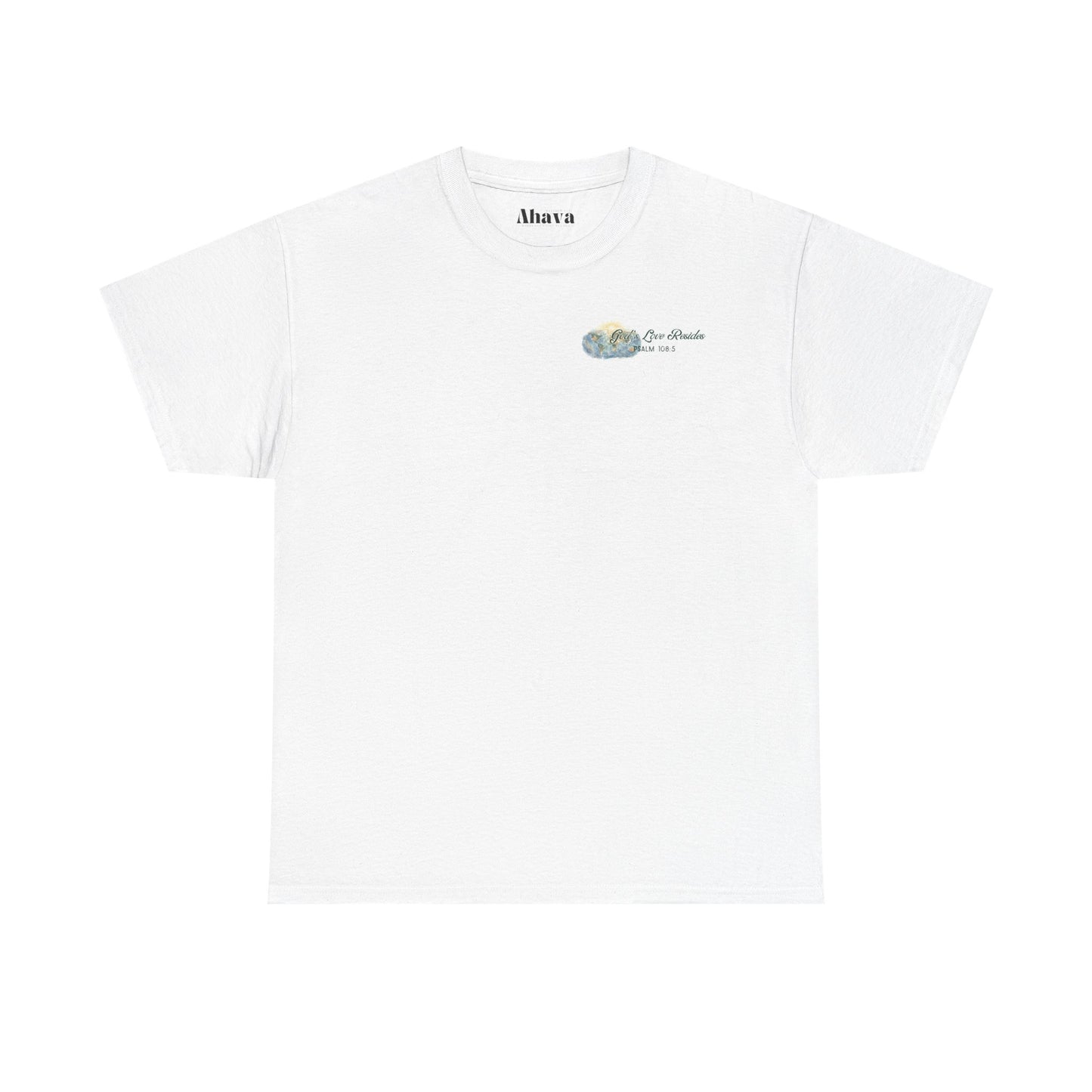 Where God’s Love Resides Tee| Forest Green (Psalm 108:5)