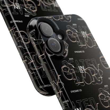 Seated in Glory Phone Case