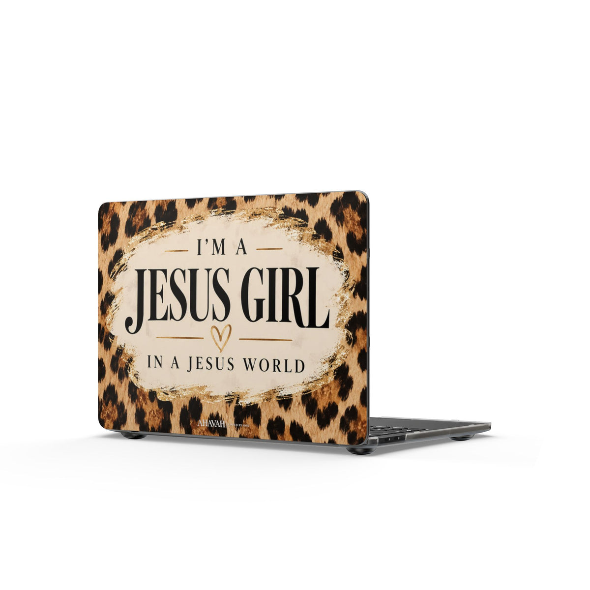 I'm a Jesus Girl Leopard MacBook Case