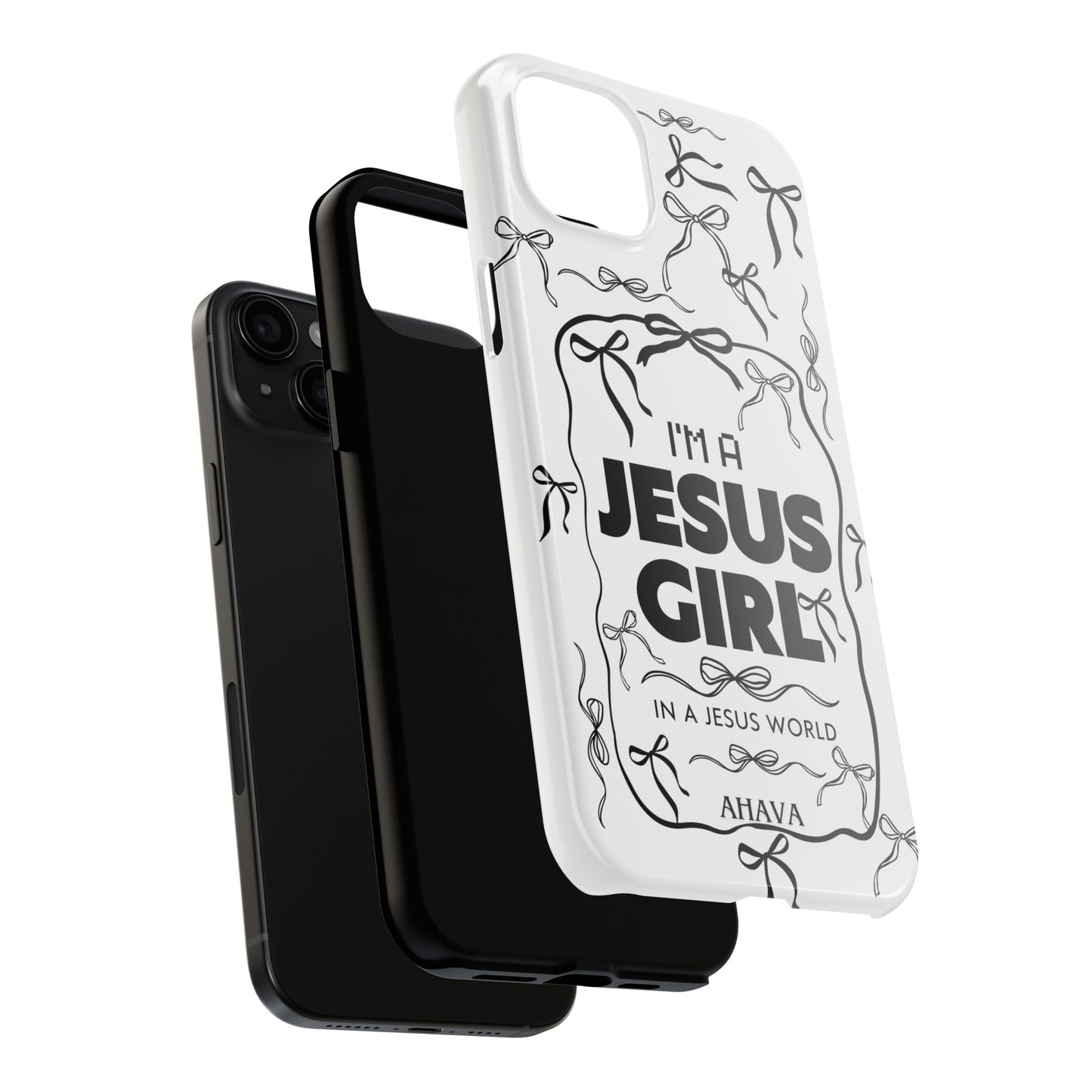 I'm a Jesus Girl  Case - black