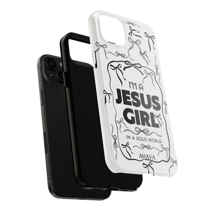 I'm a Jesus Girl  Case - black