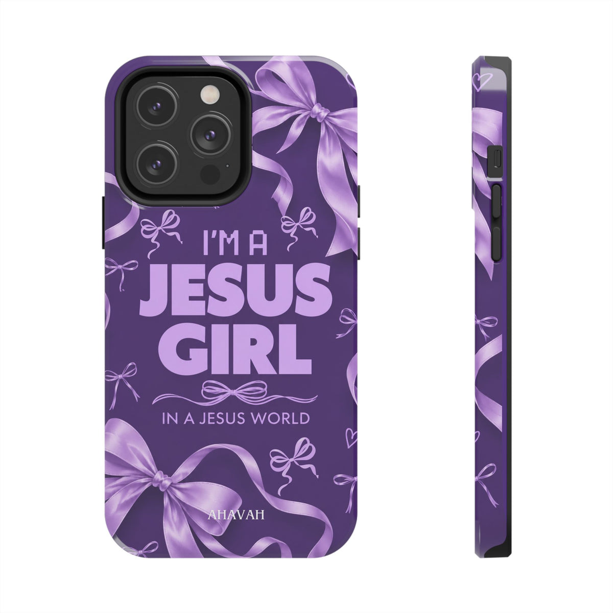 I'm a Jesus Girl Phone Case - Purple