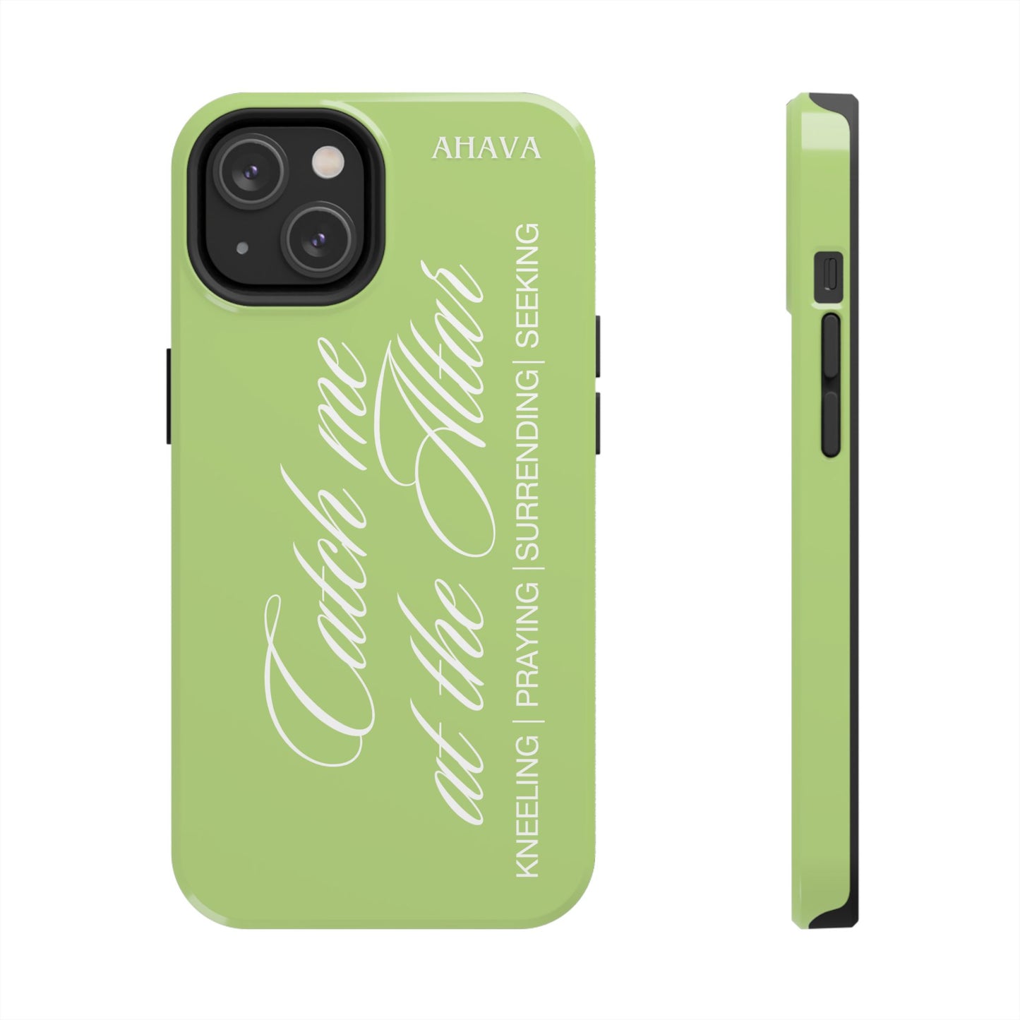 "Catch Me at the Altar" Matcha Tea Phone Case