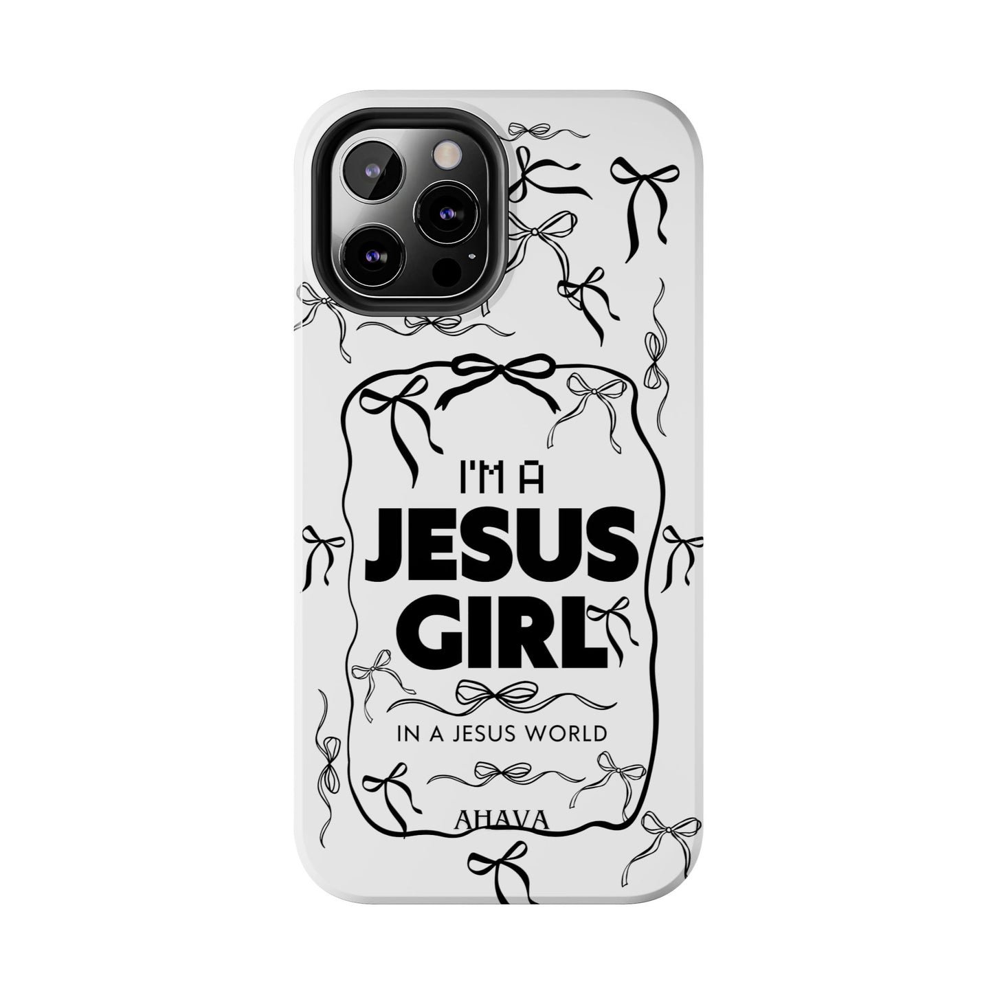 I'm a Jesus Girl  Case - black