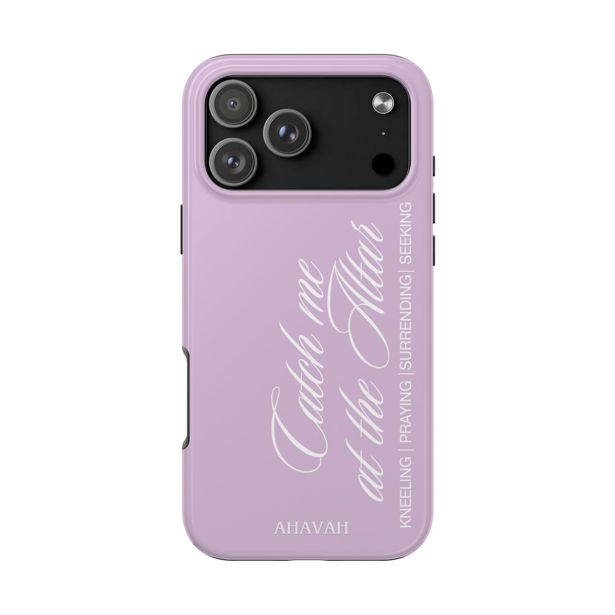 Catch Me at the Altar Phone Case | Lavender Veil