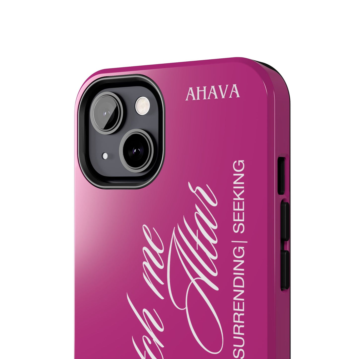 "Catch Me at the Altar" Pink Phone Case