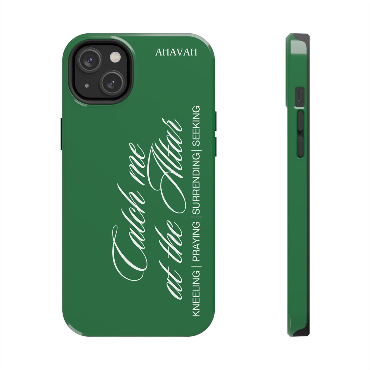 Catch Me at the Altar Phone Case | Garden Green