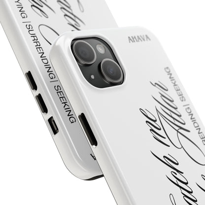 "Catch Me at the Altar" White Phone Case