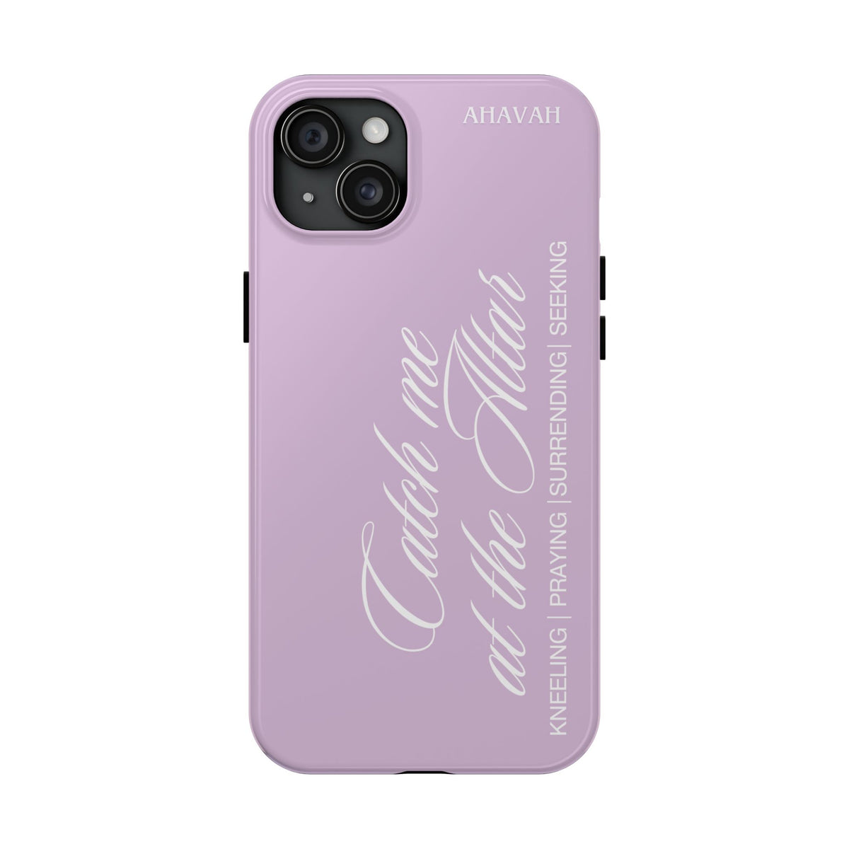 Catch Me at the Altar Phone Case | Lavender Veil