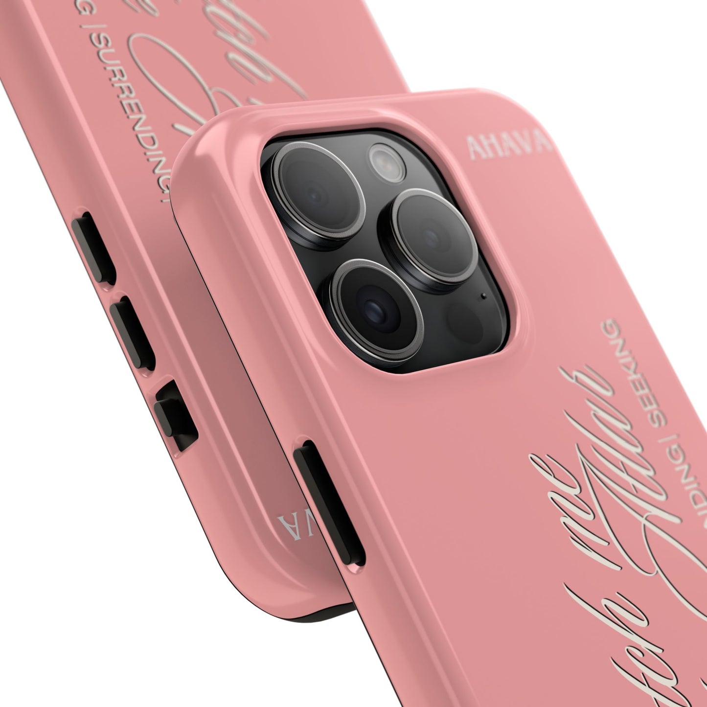 "Catch Me at the Altar" Dusty Rose Phone Case