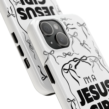 I'm a Jesus Girl  Case - black