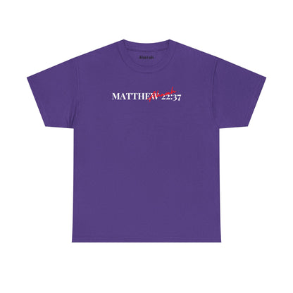 Lover of Christ | Matthew 22:37 T-Shirt