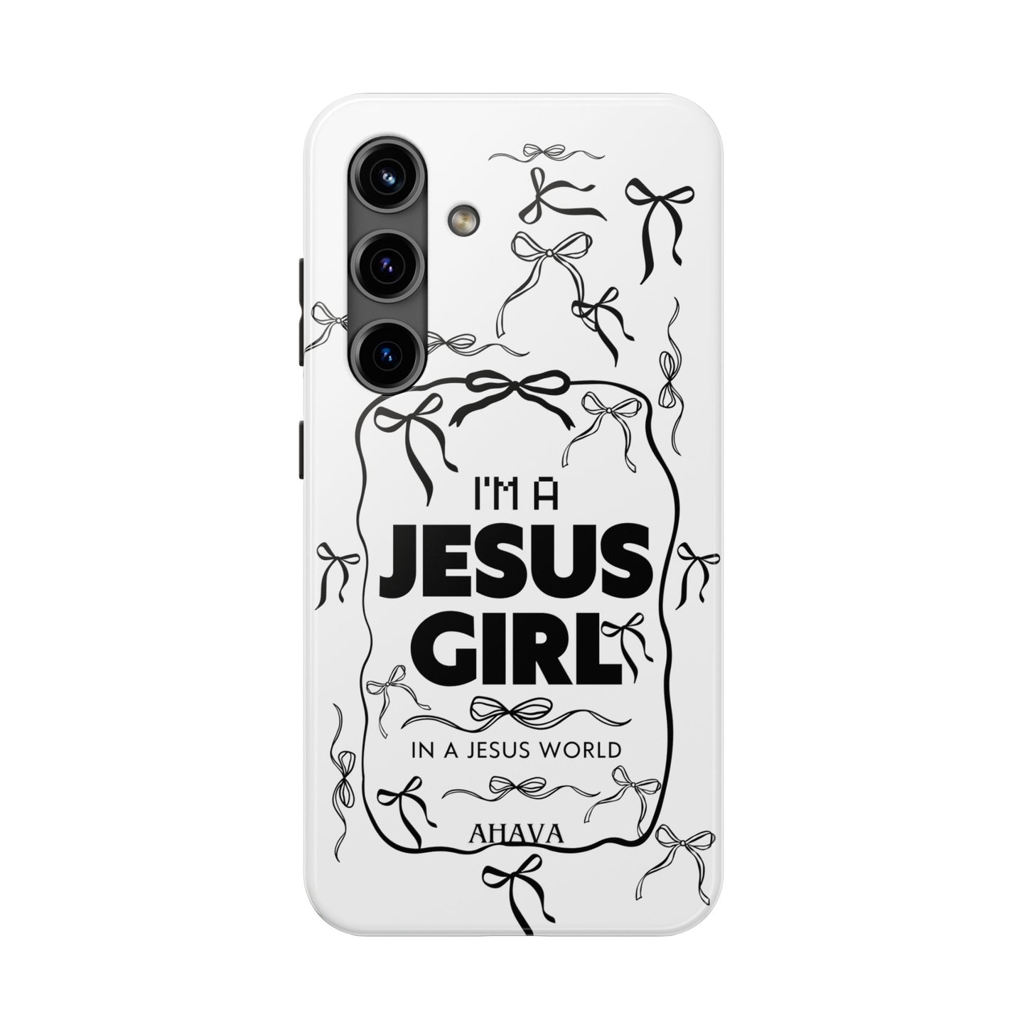 I'm a Jesus Girl  Case - black