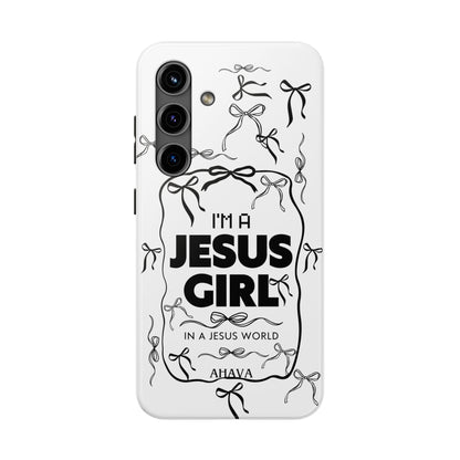 I'm a Jesus Girl  Case - black