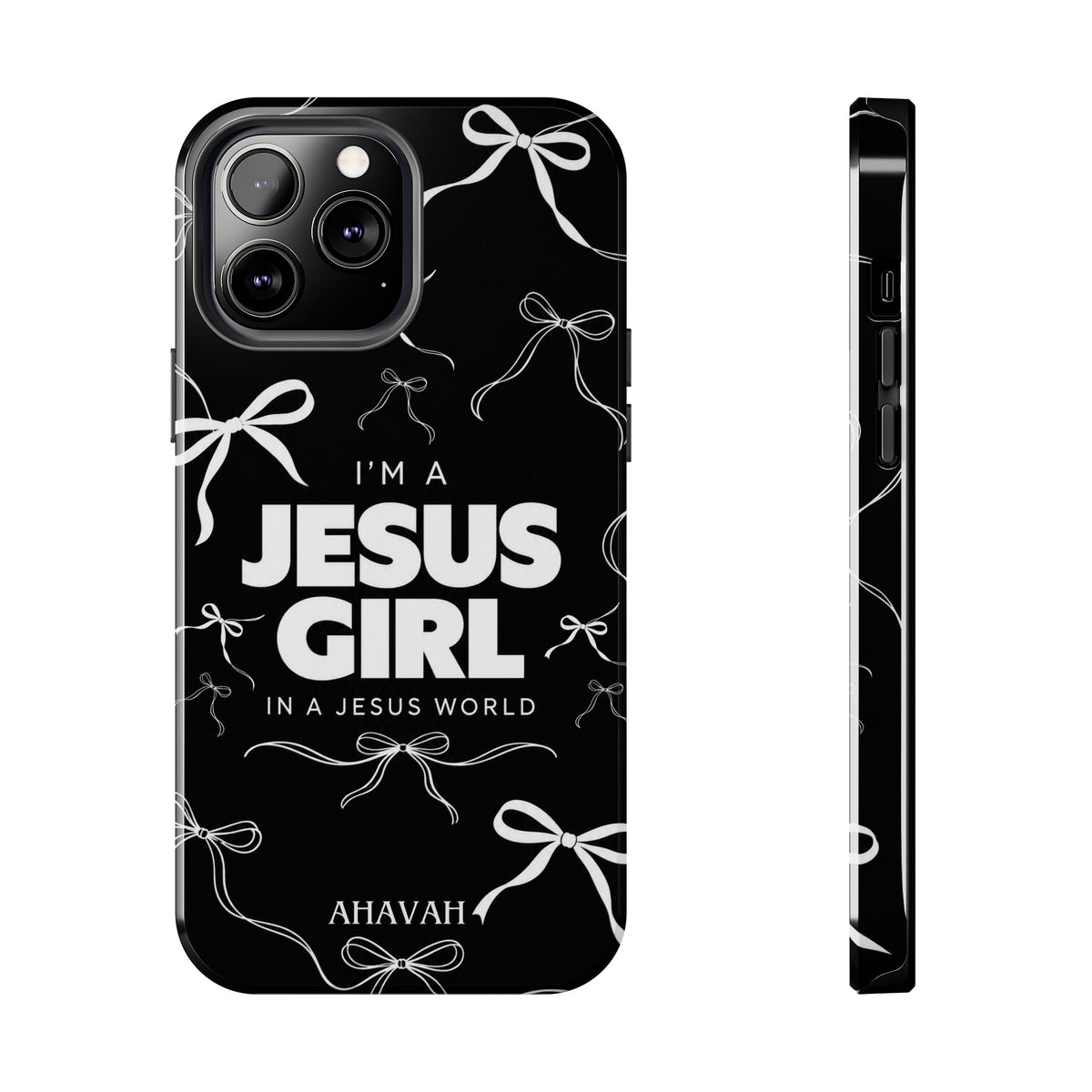 I'm a Jesus Girl Case - Midnight Black