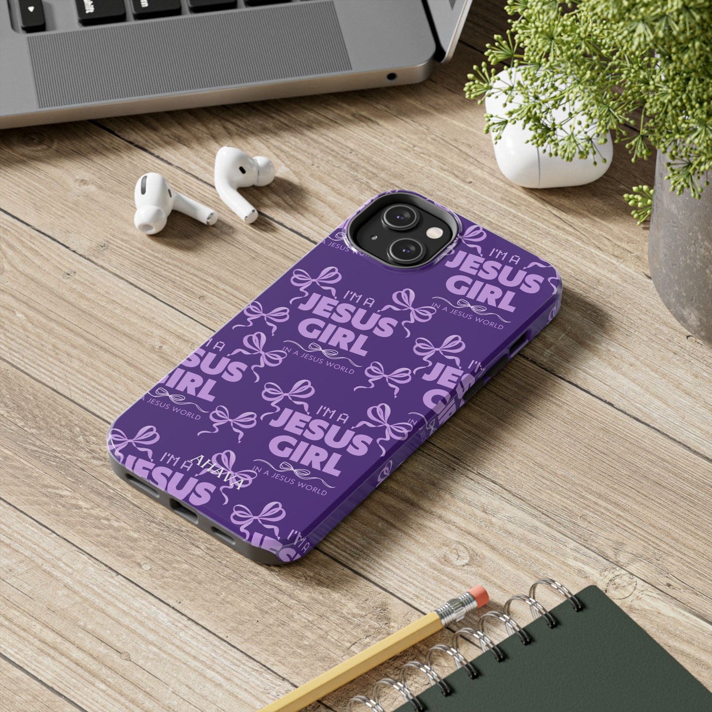 I'm a Jesus Girl Phone Case - Purple
