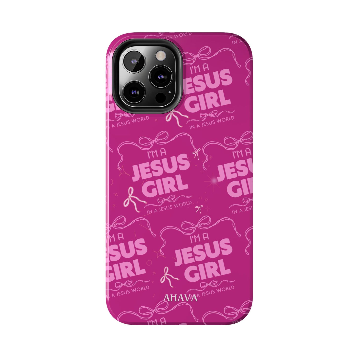 I'm a Jesus Girl Phone Case - Pink