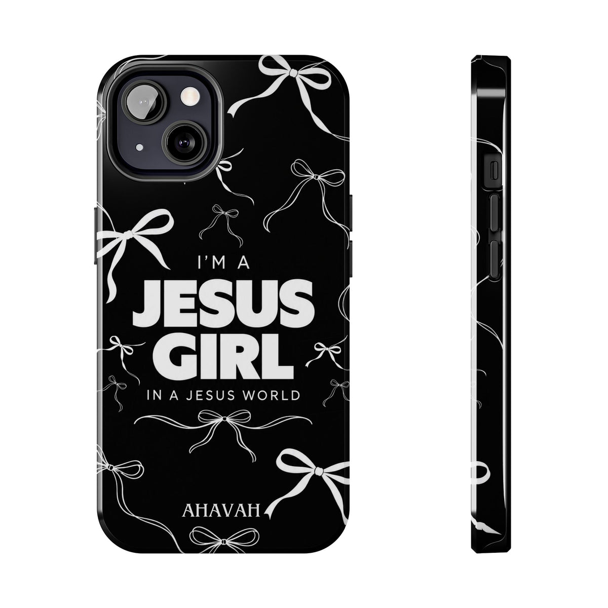 I'm a Jesus Girl Case - Midnight Black
