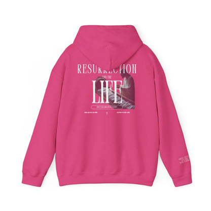 Resurrection and the Life | John 11:25 Hoodie