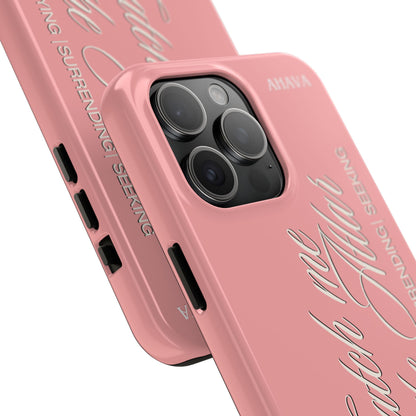 "Catch Me at the Altar" Dusty Rose Phone Case