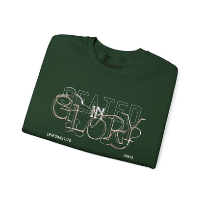 Seated in Glory |  Ephesians 1:20 Sweatshirt