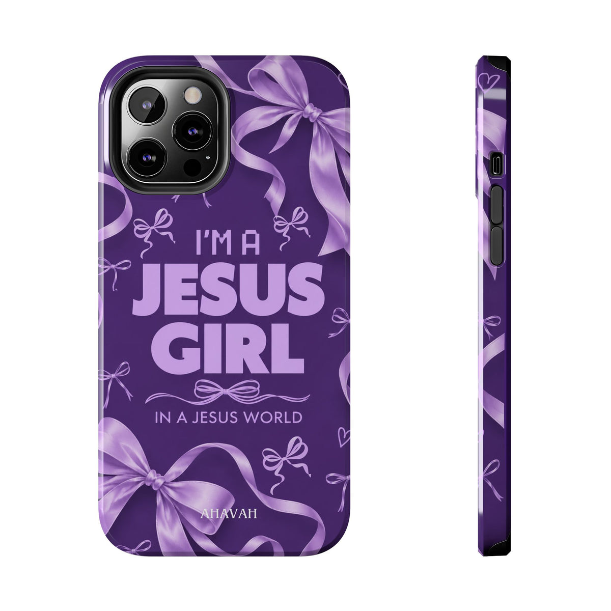 I'm a Jesus Girl Phone Case - Purple