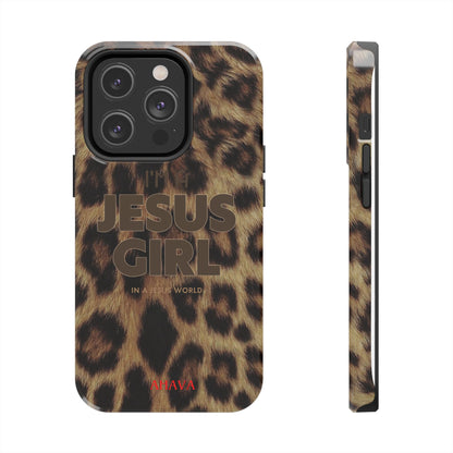 I'm a Jesus Girl Case - Leopard