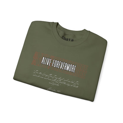 Alive Forevermore Sweatshirt – Revelation 1:18