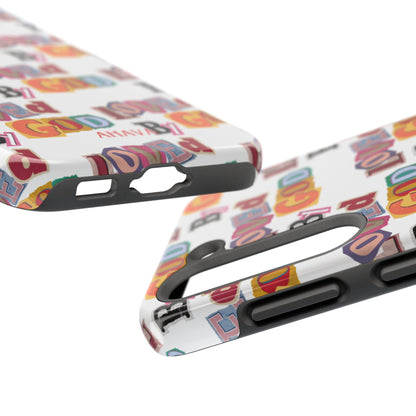 "Loved by God" white Phone Case